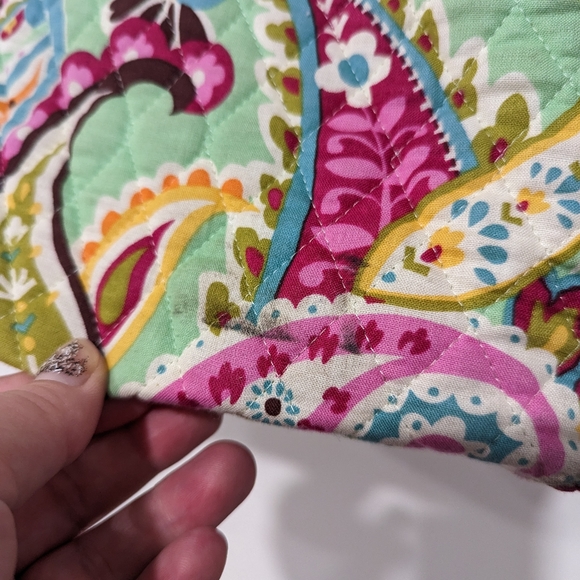 Vera Bradley Paisley Tote Bag - Picture 7 of 8